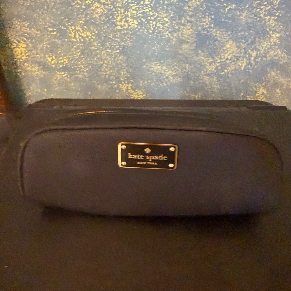 Kate Spade Black Makeup Brushes or Pencil Pouch